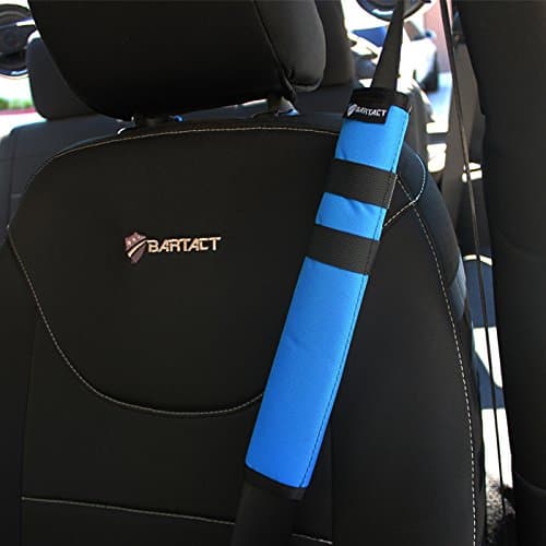 Bartact Seat Belt Covers - pair of 2 - (Blue)