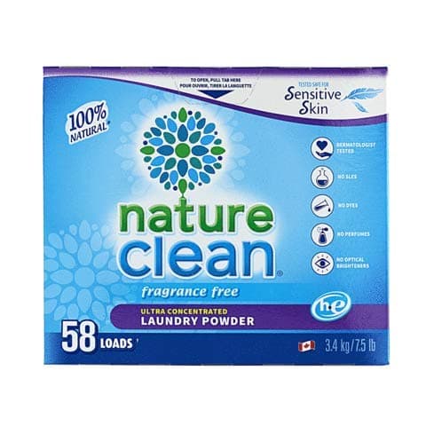 NATURES CLEAN Laundry Powder, 3.4 KG