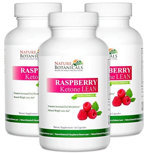 Nature Botanicals Raspberry Ketone LEAN, Weight Loss Supplement (3 Pack)