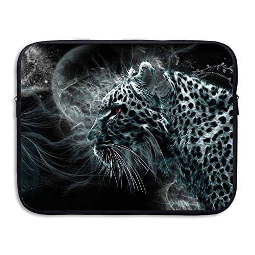 Jess Laptop Sleeve Bag White Leopard Cover Computer Liner Package Protective Case Waterproof Computer Portable Bags