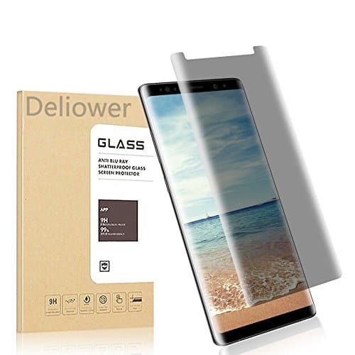Deliower KKA102713 Privacy Screen Protector for Samsung Galaxy Note 8