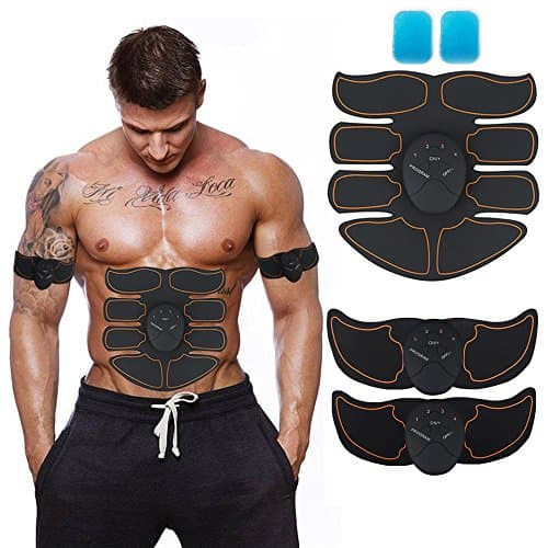 NB Magic ABS Stimulator Muscle Toner, 6 Modes & 10 levels AB Belt Flex Belt for Arm, Belly And Thigh Flab Training Men Women