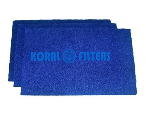 Koi Pond Filter Rigid Media Pads, 3 Pack (12.5" x 20")