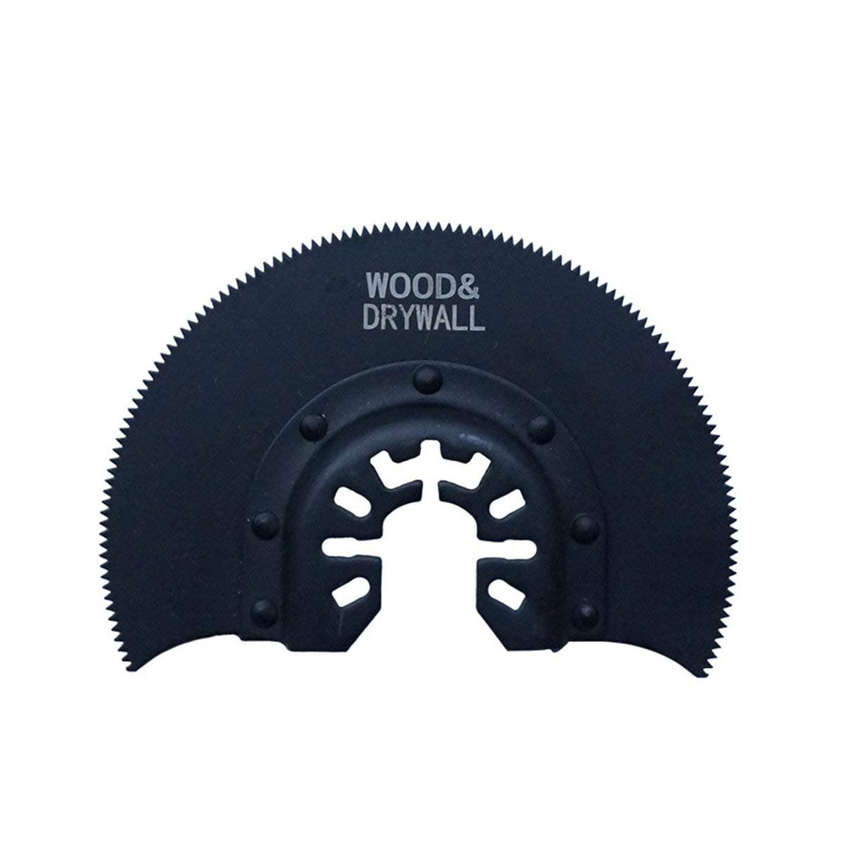 Comomingo 80mm/88mm Semi Circular HCS Segment Saw Blade Oscillating Multi-Function Tools Power Tool Accessories for Wood Cutting