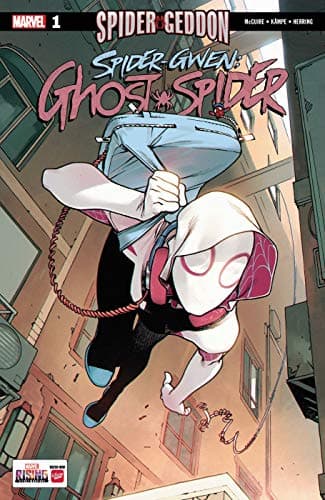 SPIDER-GWEN GHOST-SPIDER #1 ((SPIDER-GEDDON)) ((Regular Cover)) - Marvel Comics - 2018 - 1st Printing Comic – 2018