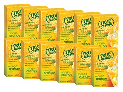 True Orange Mango Orange Drink Mix, 10-Count (Pack of 12)