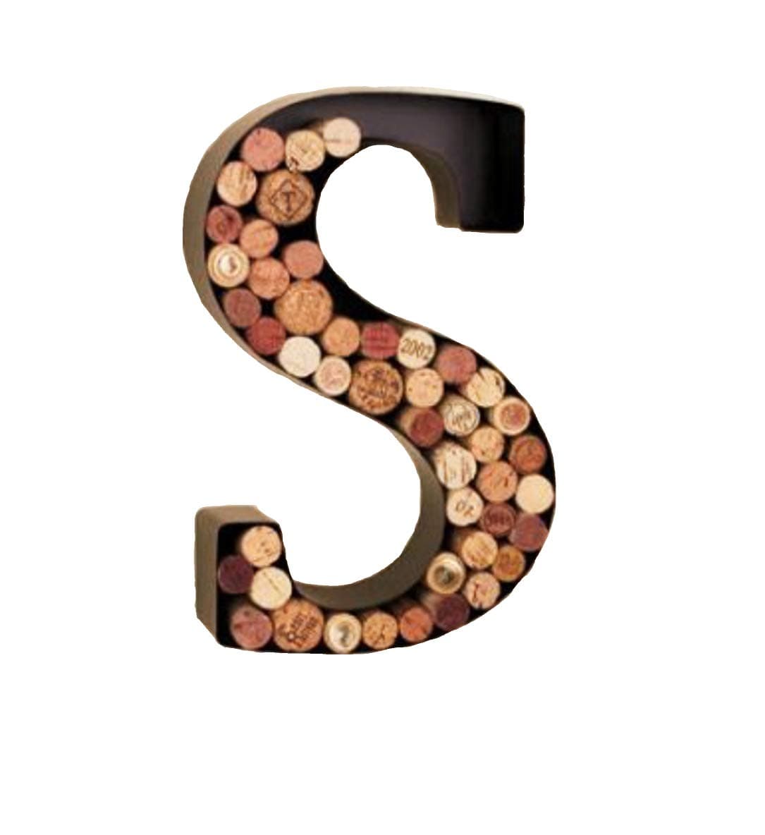 Monogram Wine Cork Holder - Letter S by LTD