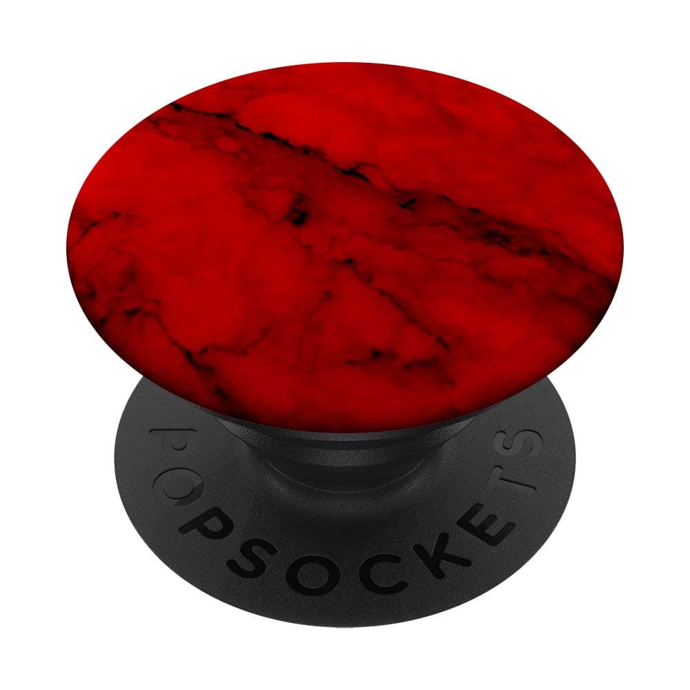 Deep Red Classy Design PopSockets PopGrip: Swappable Grip for Phones & Tablets