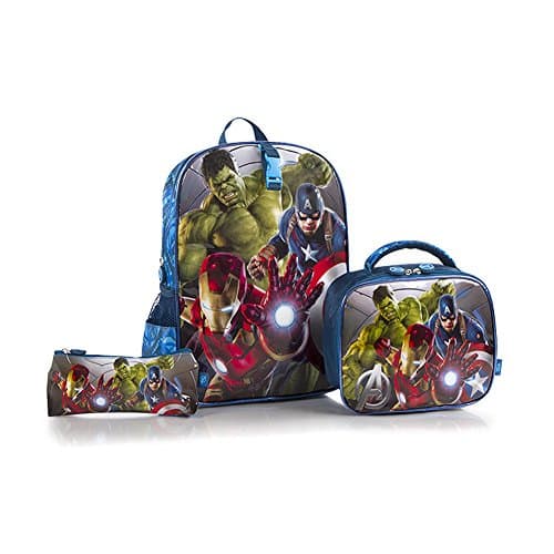Heys Marvel The Avengers Deluxe 3-Piece Backpack Set