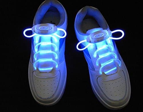 LED Shoelaces Light Up Shoe Laces with 3 Modes Flash Lighting the Night for Party Hip-hop Dancing Cycling Hiking