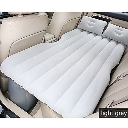 Inflatable Beds SUV Premium Queen Size Double Air Bed Gray Extended Couch Mattress For Sedans And Trucks Camping Travel