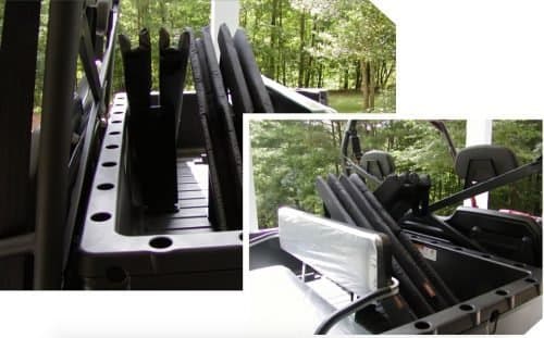 Scabbard Gun Rack for UTV/ATV/Golf Carts