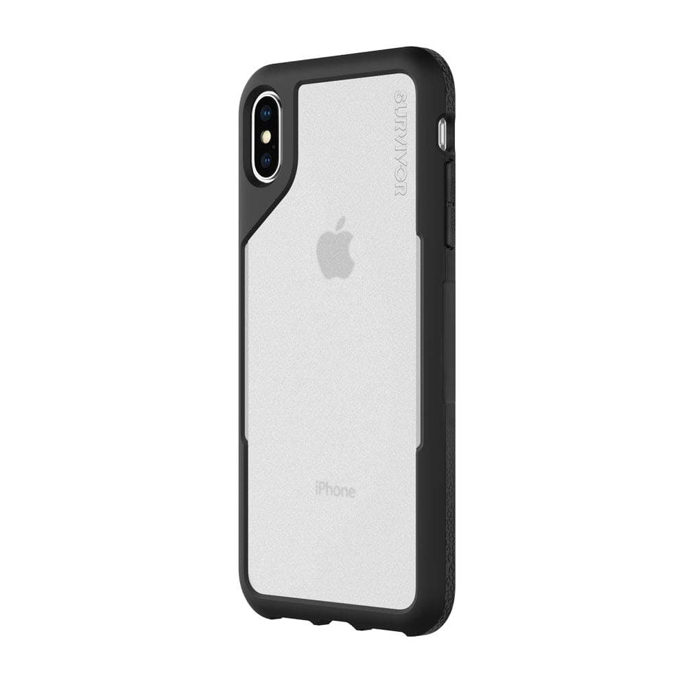Griffin Survivor Endurance Case for Apple iPhone Xs Max - Black/Grey - GIP-015-BGY