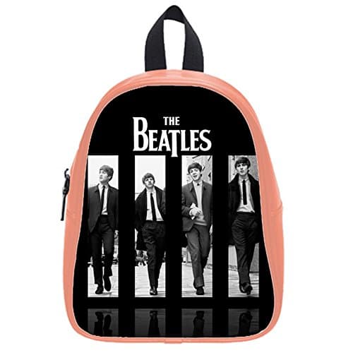 Large Size The Beatles Printing Shoulders Backpack Custom High School Students Backpack for Travel or Party