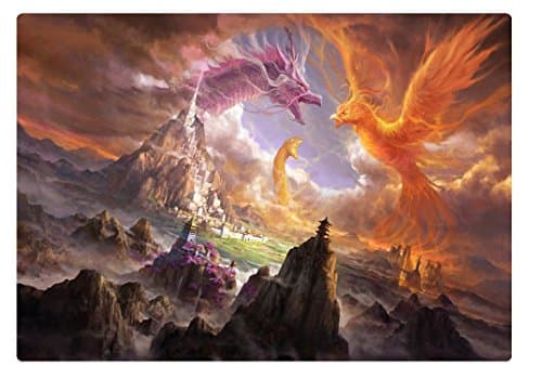 Suck My Mug - Dragon Battle Rectangle Mouse Pad 9.25" x 7.75"