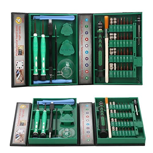 LEKATYS™ Screwdriver Set, 41-piece Magnetic Driver Kit, Precision Insulated Screwdriver Set Cell Phone, Tablet, PC, Macbook, Electronics Repair Tool Kit