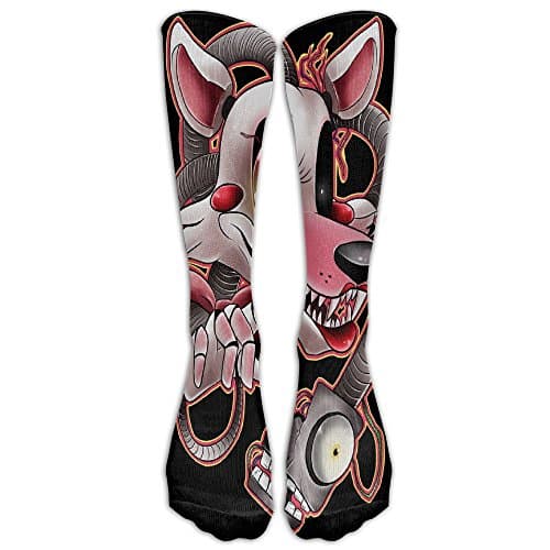 Unisex Five Nights At Freddy S Mangle W Redbubble Link Crew Fashion Novelty Socks