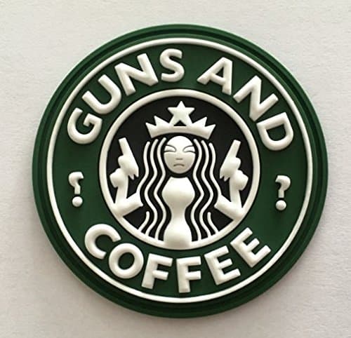 Guns and Coffee 3D PVC Tactical Morale Patch
