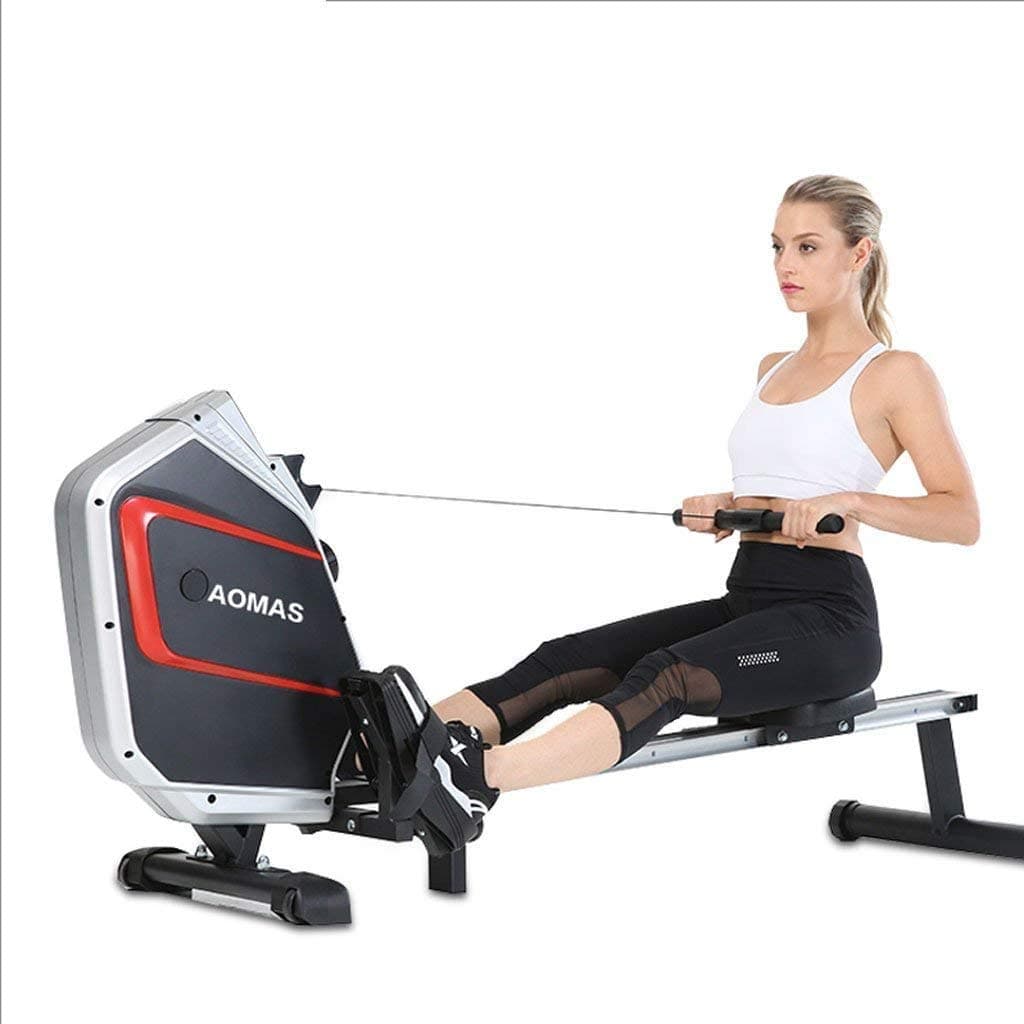 Home Rowing Machine/Rowing Machines Rowing machine home magnetic control mute rowing machine folding abdomen fitness equipment BTZHY