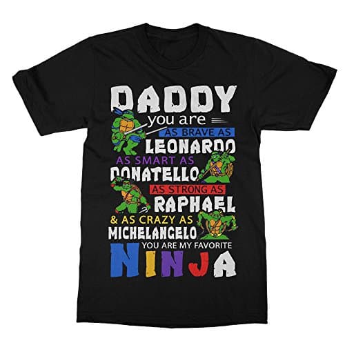 USA Threadz Father TMNT Mutant Ninja Turtles Dad