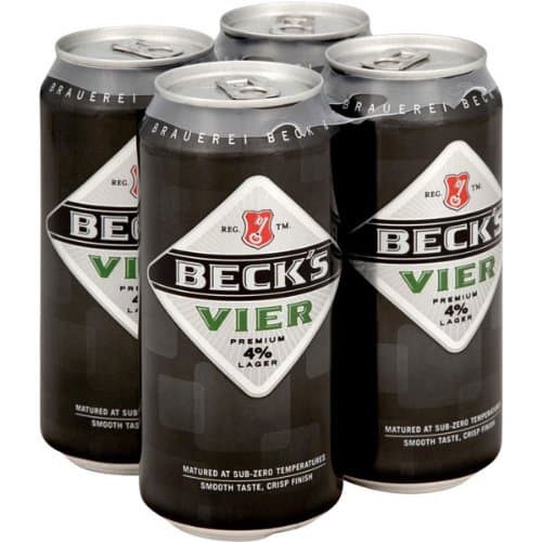 Becks Vier Lager (24 x 440ml Cans)