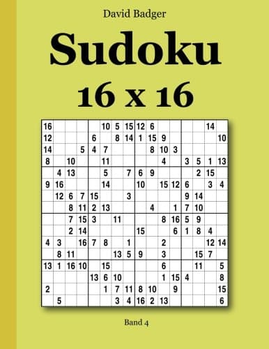 Sudoku 16 x 16 Band 4