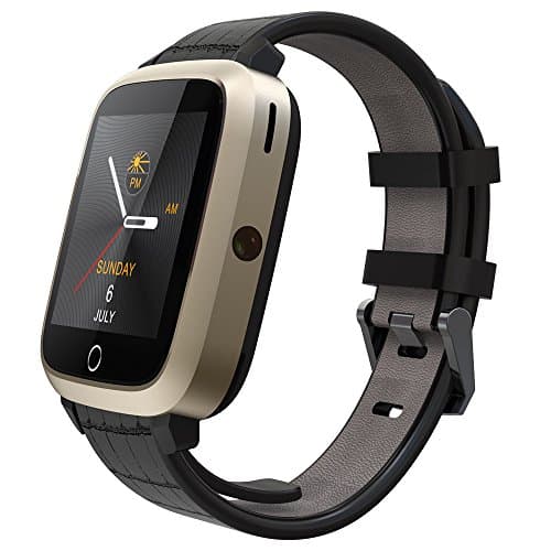 Smart Watch Phone 3G RAM 1G + ROM 8G Android 5.1 OS Nano SIM Card 1.54" LCD Screen Camera 1.3GHz Quad Core CPU Wifi BT4.0 GPS Pedometer Heart Rate Smartwatch for Android iPhone