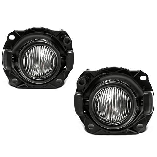 OLANMUS Clear OE/Replacement Fog Light Assembly for 2004-2006 BMW E83 X3 Series Driver and Passenger Side