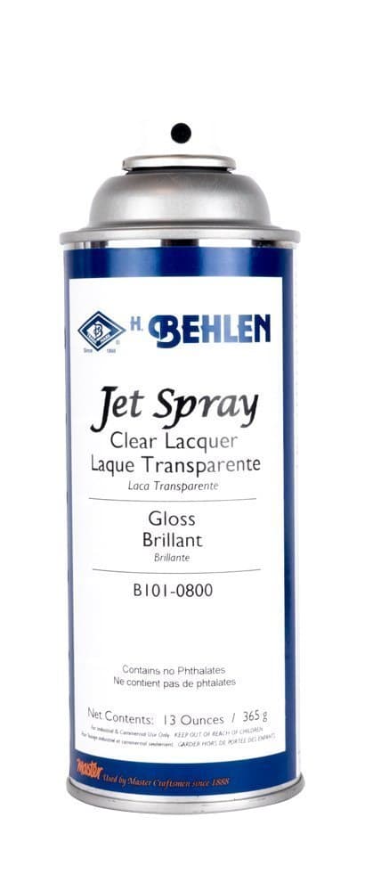 Behlen Jet Spray Clear Lacquer - Gloss (6-Pack)