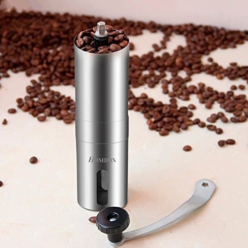 Coffee Grinder Stainless Steel Quickly And Easily Adjustable Ceramic Conical Burr Press Tea Pot Brewer