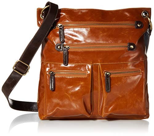 Shiraleah Harper Crossbody Bag, Saddle