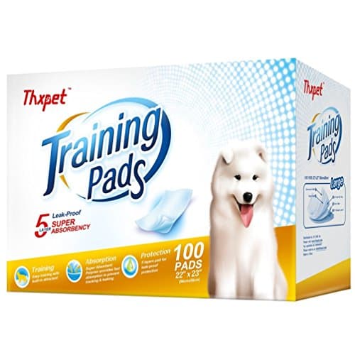 Thxpet Dog Training Pads (100 Pack), 22" x 23"