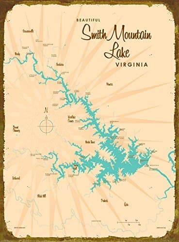 Smith Mountain Lake, VA Wood Sign