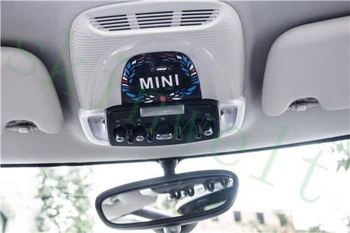 Interior Read Lamp LED Lighting Light Cover Sticker Trim for Mini Cooper F55 Hardtop F56 Hatchback F57 Covertible (14)