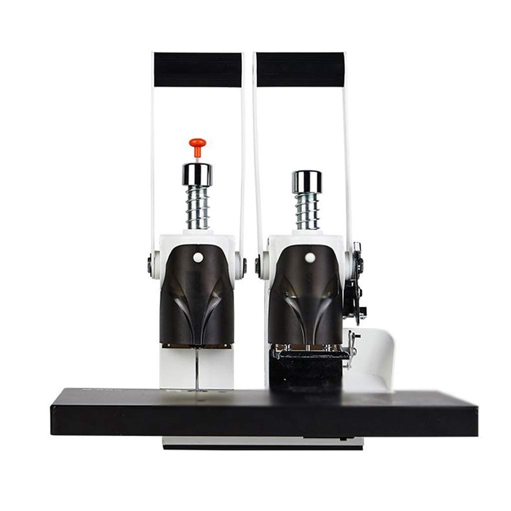 King Boutiques 3cm Binding Machine Financial Manual Labor-Saving Punching Machine Nylon Hot-melt Riveting Tube Binding Machine A4 Office