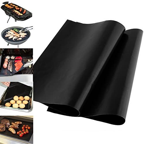 4Pcs PACK BBQ Grill Mat Easy Bake NonStick Grilling Mats 4 Mats Per Pack