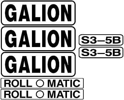 New Decal Set for Galion Model S3-5B Roll O Matic Roller Compactor