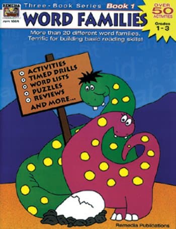 Word families book 1