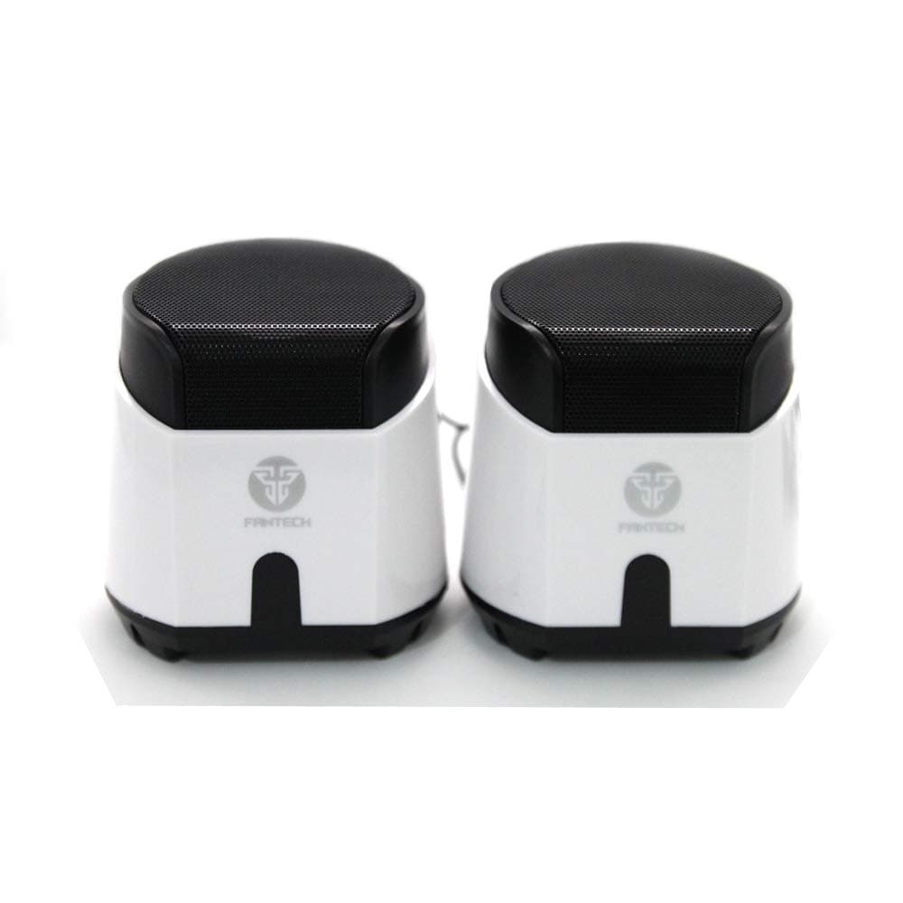 PC Speakers for Desktop, Laptop Mac, 2.0 Channel Stereo Computer Speaker,USB Powered Multimedia Speaker for TV, Notebook,3W *3w Drivers and In-Line Volume Control (White)