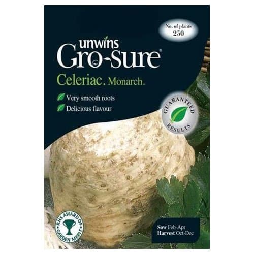 Unwins Celeriac Monarch Seeds