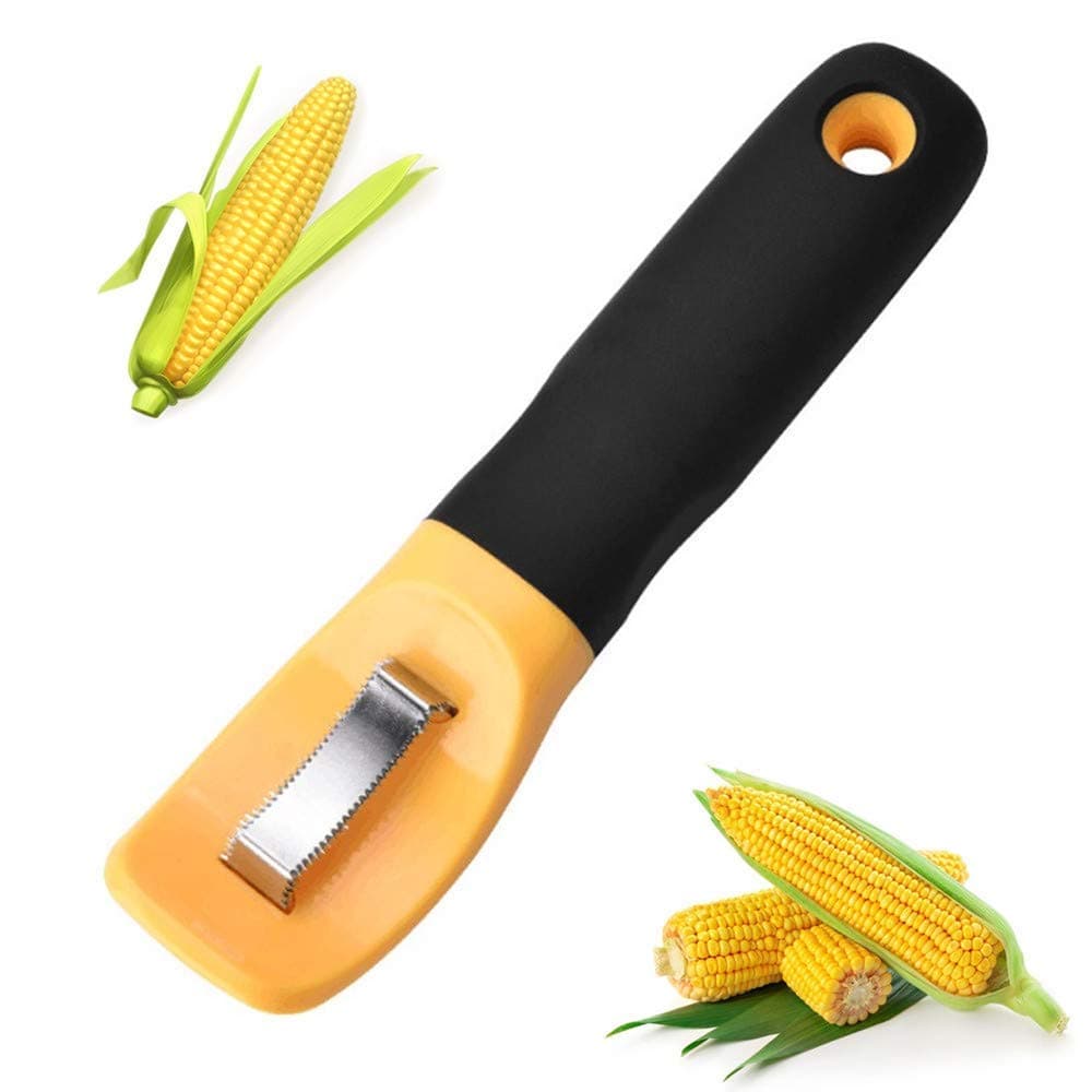 FRFJY Corn Peeler Corn Remover Kitchen Tool Round Stainless Steel Blade Strip Corn Peeling Machine