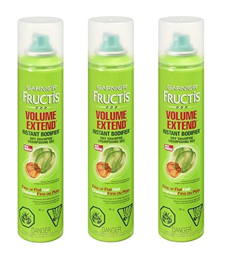 Garnier Fructis Volume Extend Instant Bodifier Dry Shampoo 3.40 oz (Pack of 3) + FREE Curad Dazzle Bandages, 25 Ct.