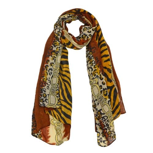Vonda Wild Animal Multi Scarf