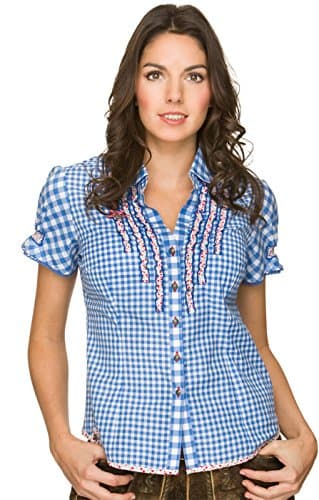 Traditional blouse Lily azuree