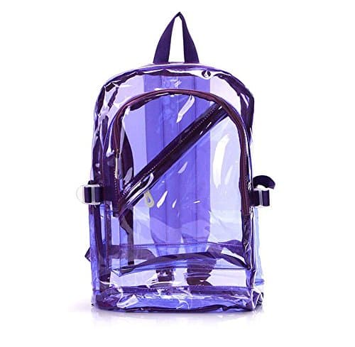 Urwish Travel Bag Stylish Crystal Clear Backpack