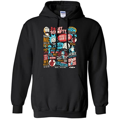 Ricks Mor-ty - WUB A LUB A DUB DUB Men Pullover Hoodie