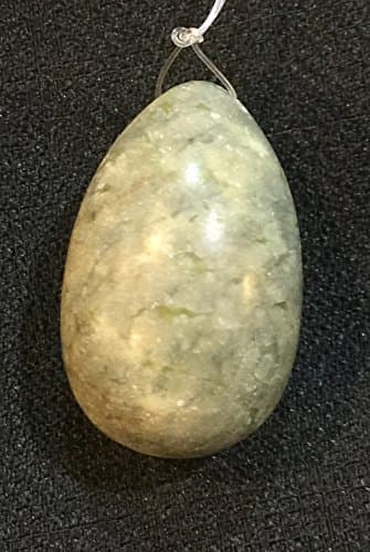 Natural Helu Jade Egg Kegel Exercise Weights Medium Size Texas Hidden Gems
