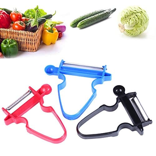 LEEBA Easy Magic Trio Peeler,Quick Peeler for Vegetable,Fruit,Potato(Optional 1Pcs/3Pcs)