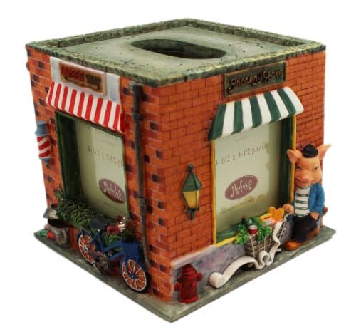 Animal City Tissue Box Picture Frame