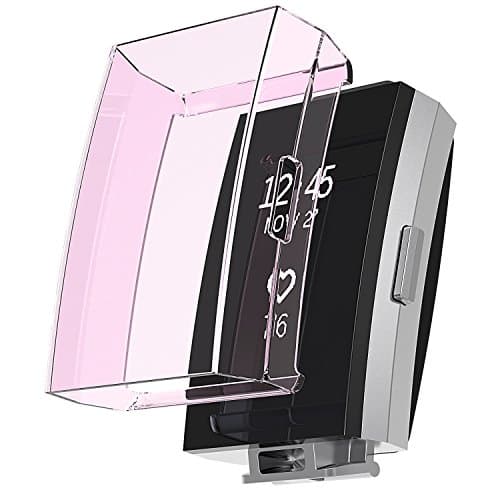 SnowCinda For Fitbit Charge 2 Screen Protector, Soft TPU Protector Scratch Proof Protective Case Cover Transparent Frame Sports Accessories for Fitbit Charge 2 Fitness Watch Women Men